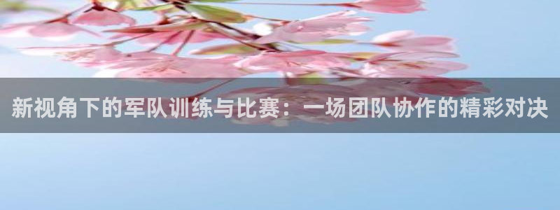 意昂2官网：新视角下的军队训练与比赛