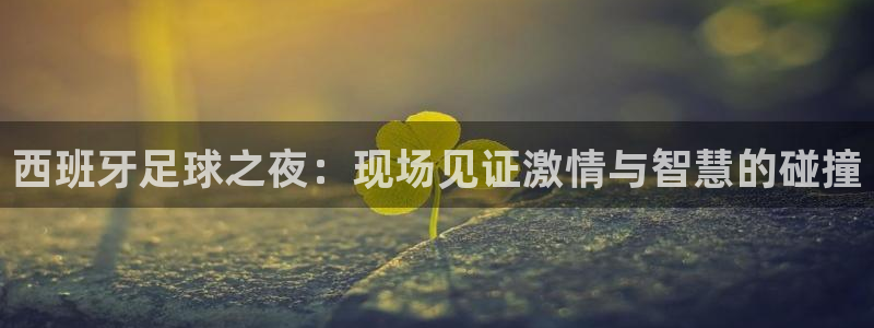 意昂2登录地址：西班牙足球之夜：现场