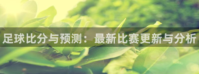 意昂2平台股东:足球比分与预测:最新比赛更新与分析