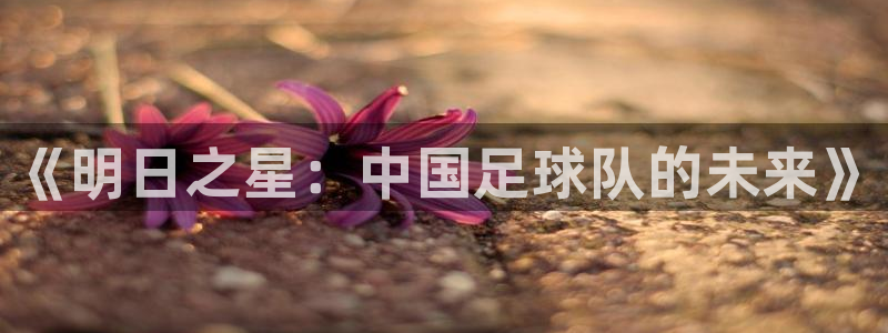 意昂2娱乐直属:《明日之星:中国足球队的未来》
