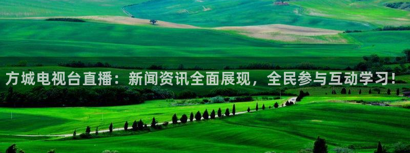鲸鱼体育怎么看直播：方城电视台直播：新闻资讯全面展现，全民参与互动学习！